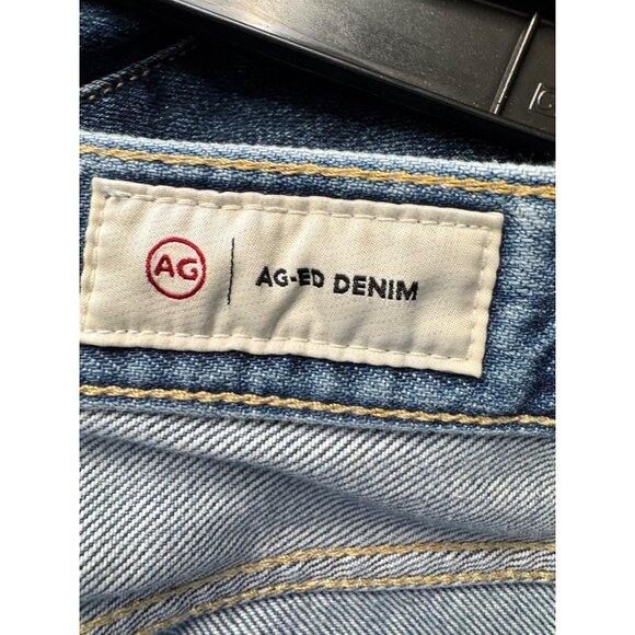 AG EX Boyfriend Slouchy Slim Size 27 Distressed Jeans NWT Adriano Goldschmied N - Picture 6 of 14